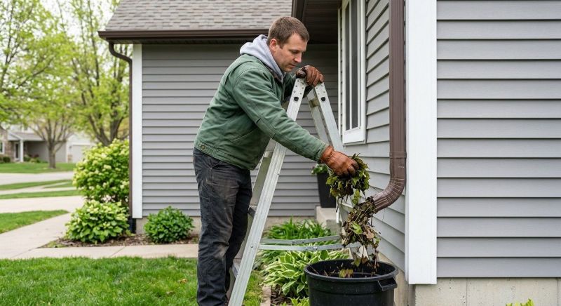 Gutter Blockage Removal in Pittsburgh, PA