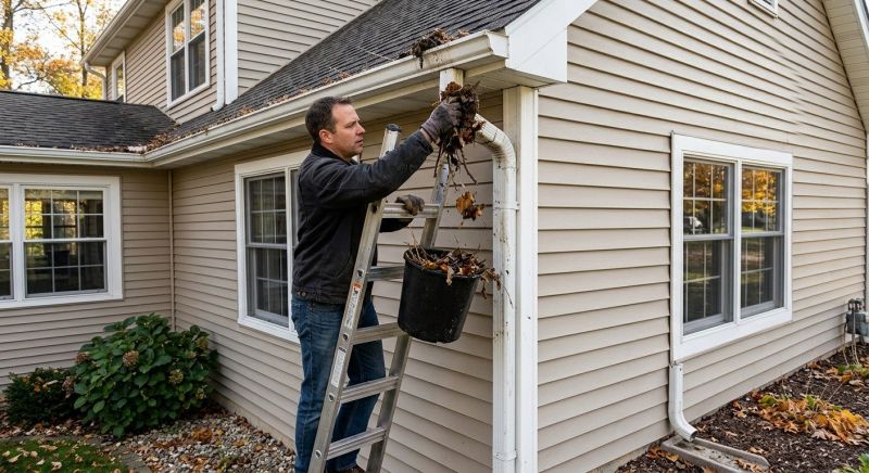 Gutter Downspout Unclogging in Longmont, CO