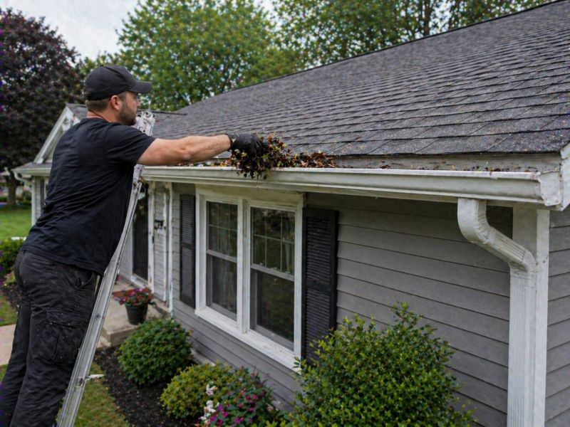 Rain Gutter Clearing in Westchester County, NY